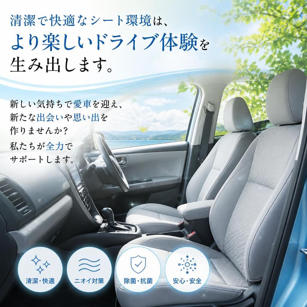 リフレッシュされた愛車で特別な思い出を