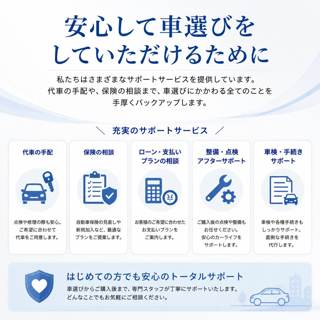 車選びをもっと楽しくするサービス