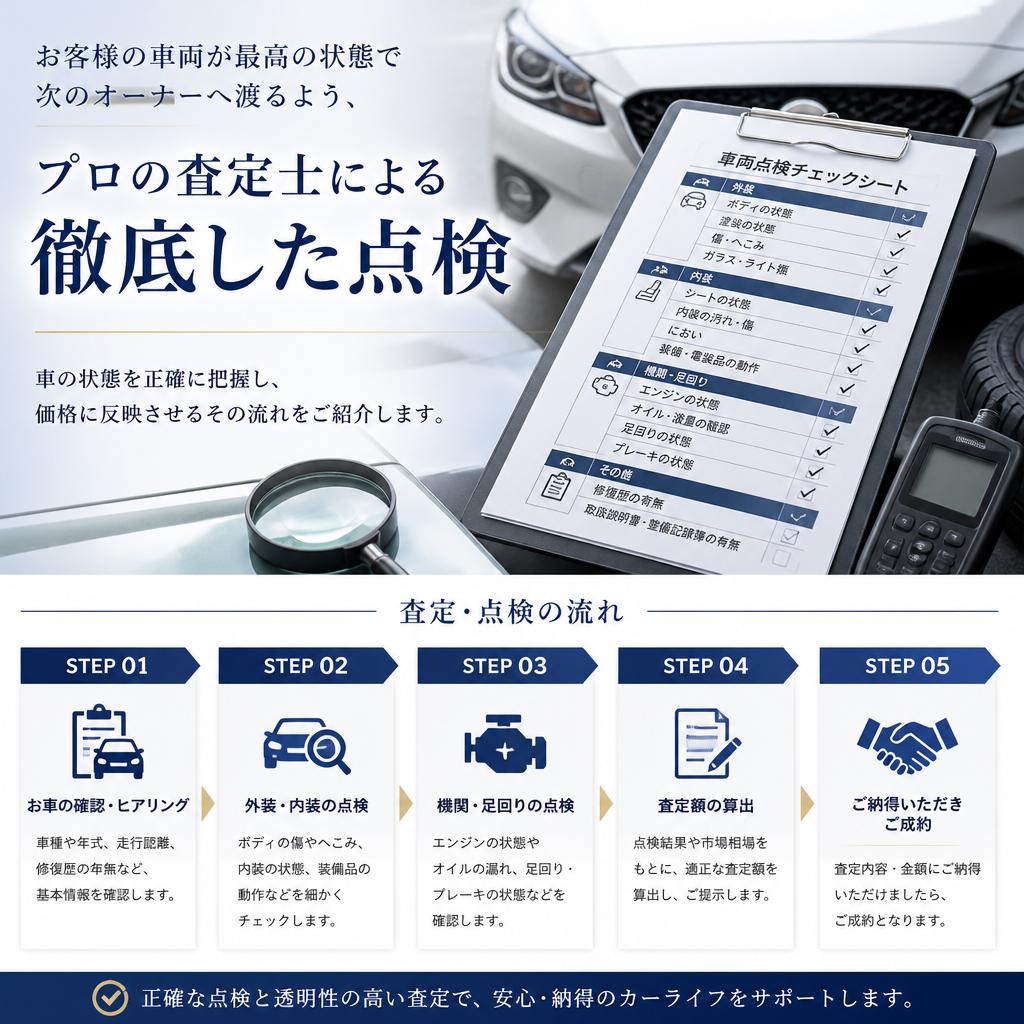 車両状態のチェックがカギ！
