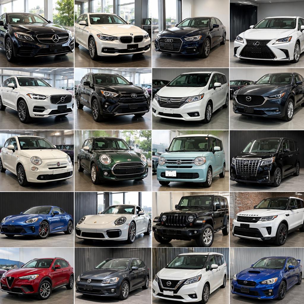 バリエーション豊富な車両ラインアップ