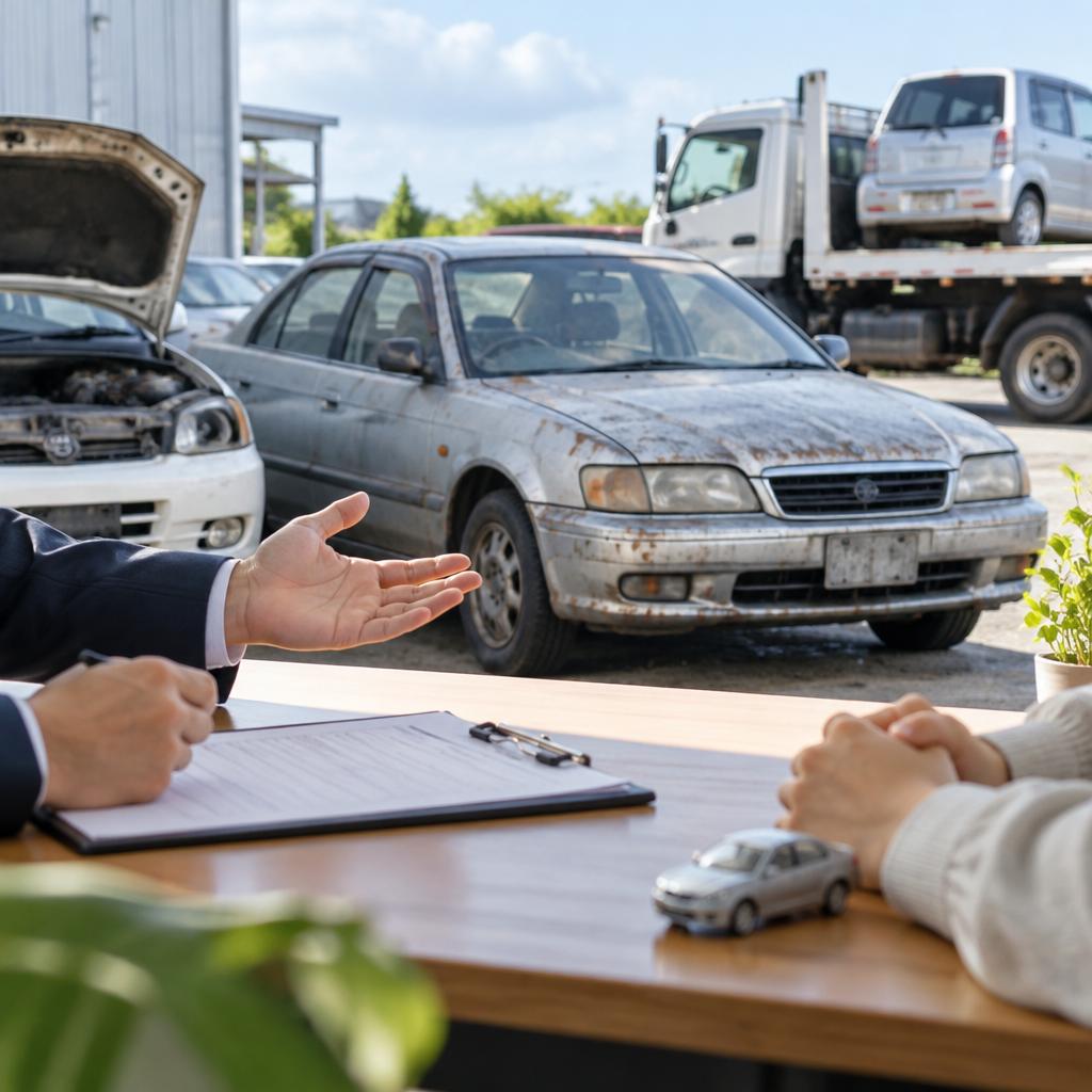廃車にする前に、まずは価値を確かめませんか？