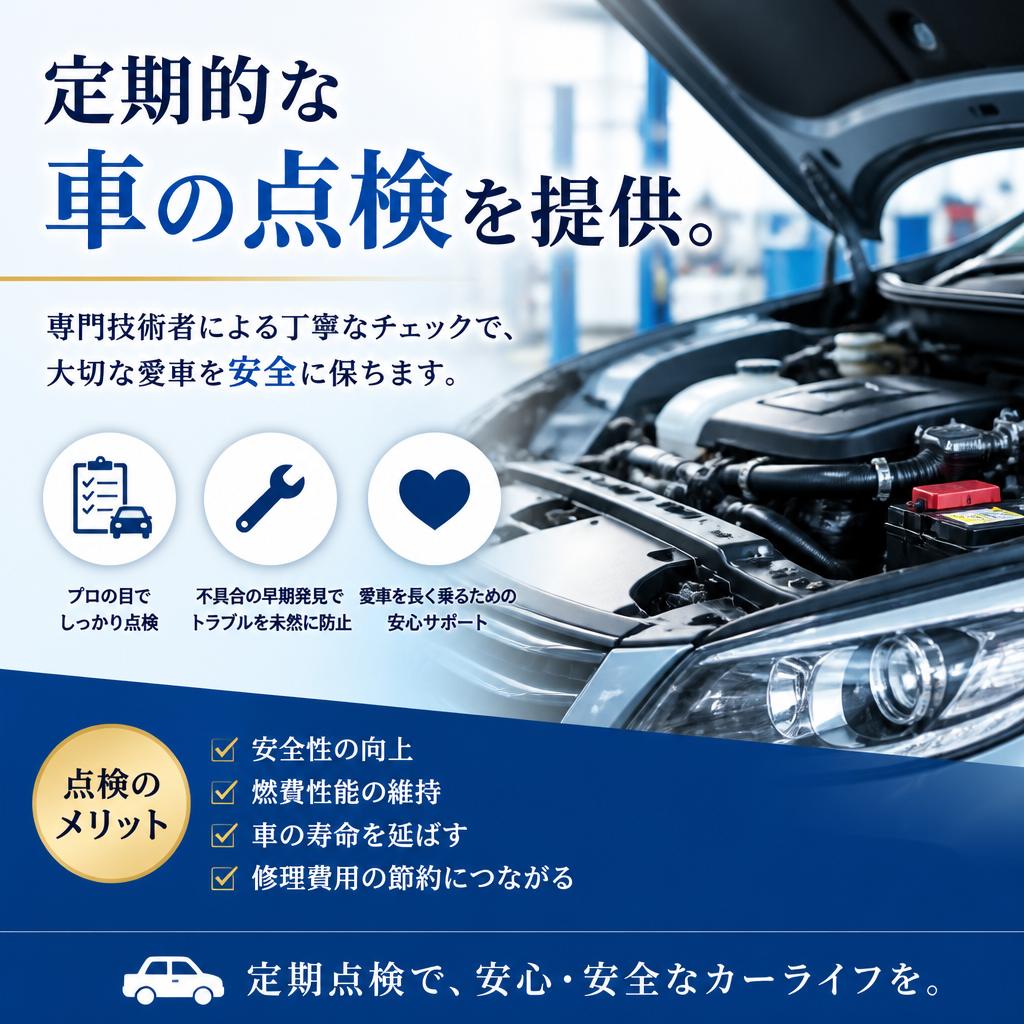 確かな技術と信頼の点検サービス