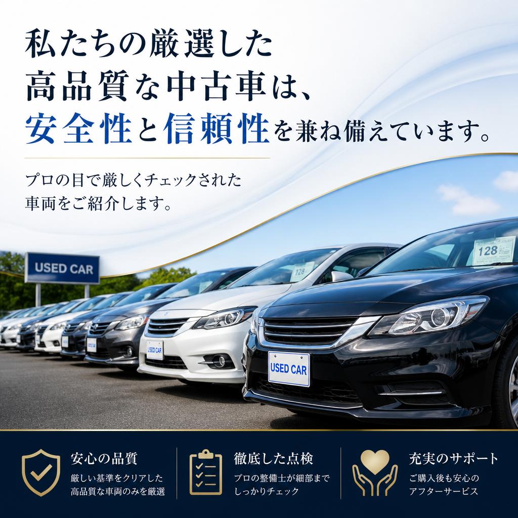 高品質な中古車の魅力