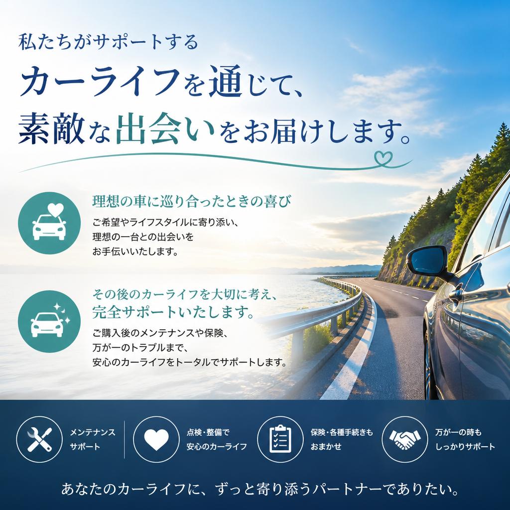 出会いを楽しむカーライフ