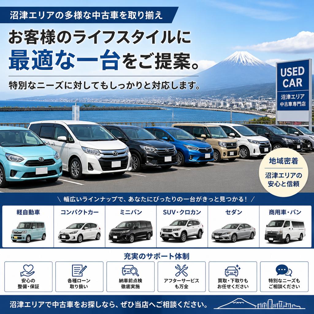 豊富な選択肢